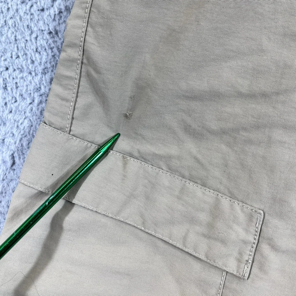 The North Face Cargo Shorts Size‎ 30 Mens Tan Belted Hiking Outdoors